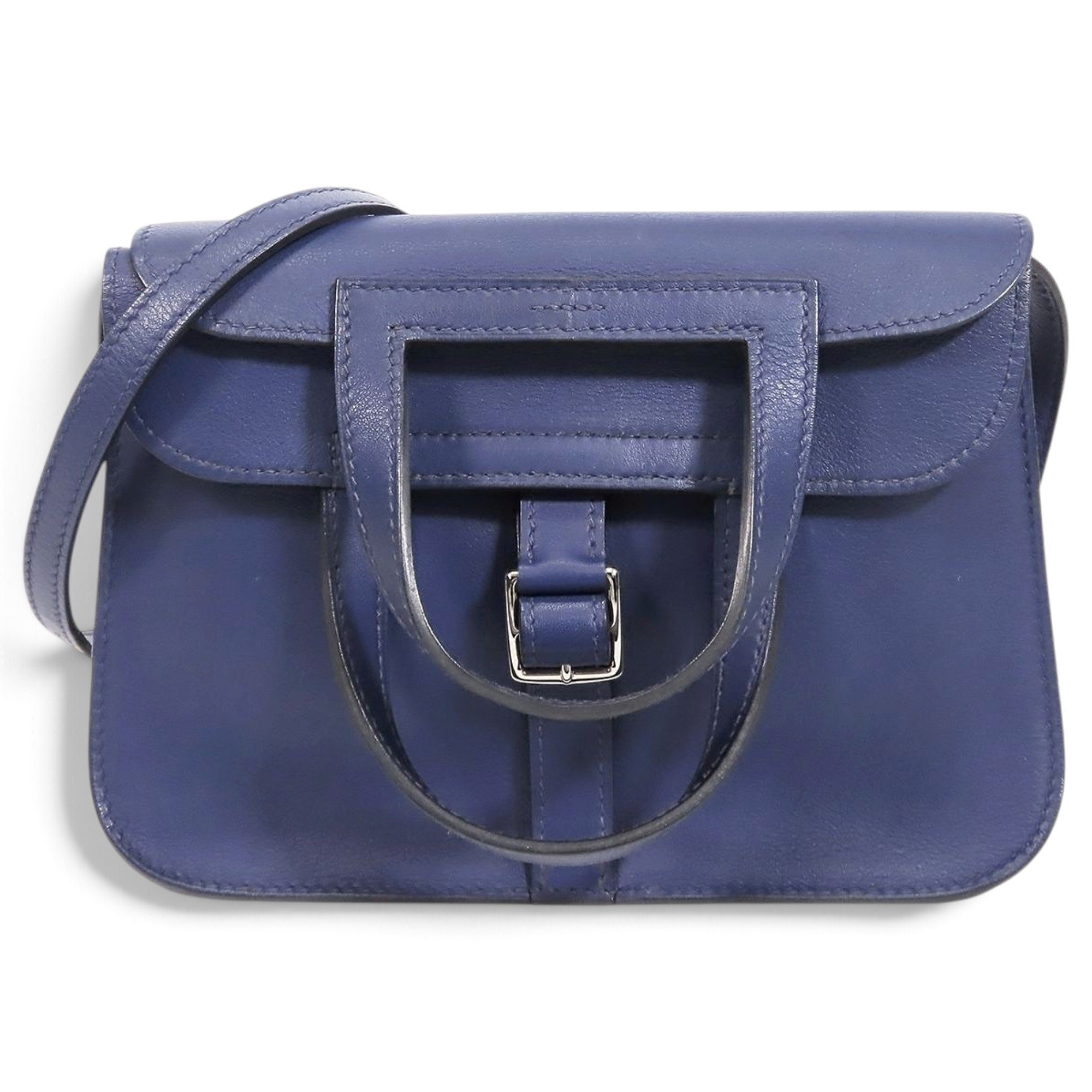 Halzan leather handbag