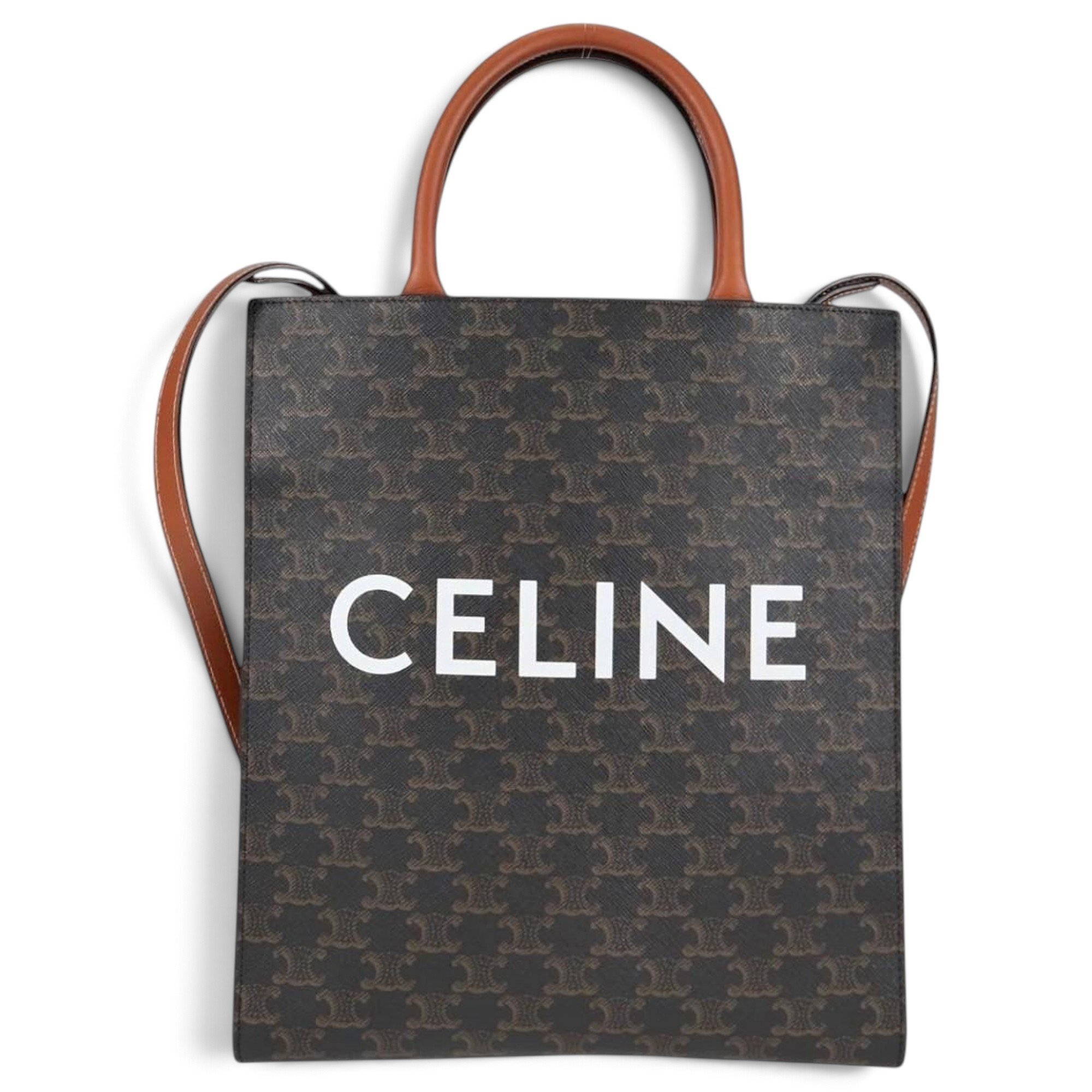 Leather tote