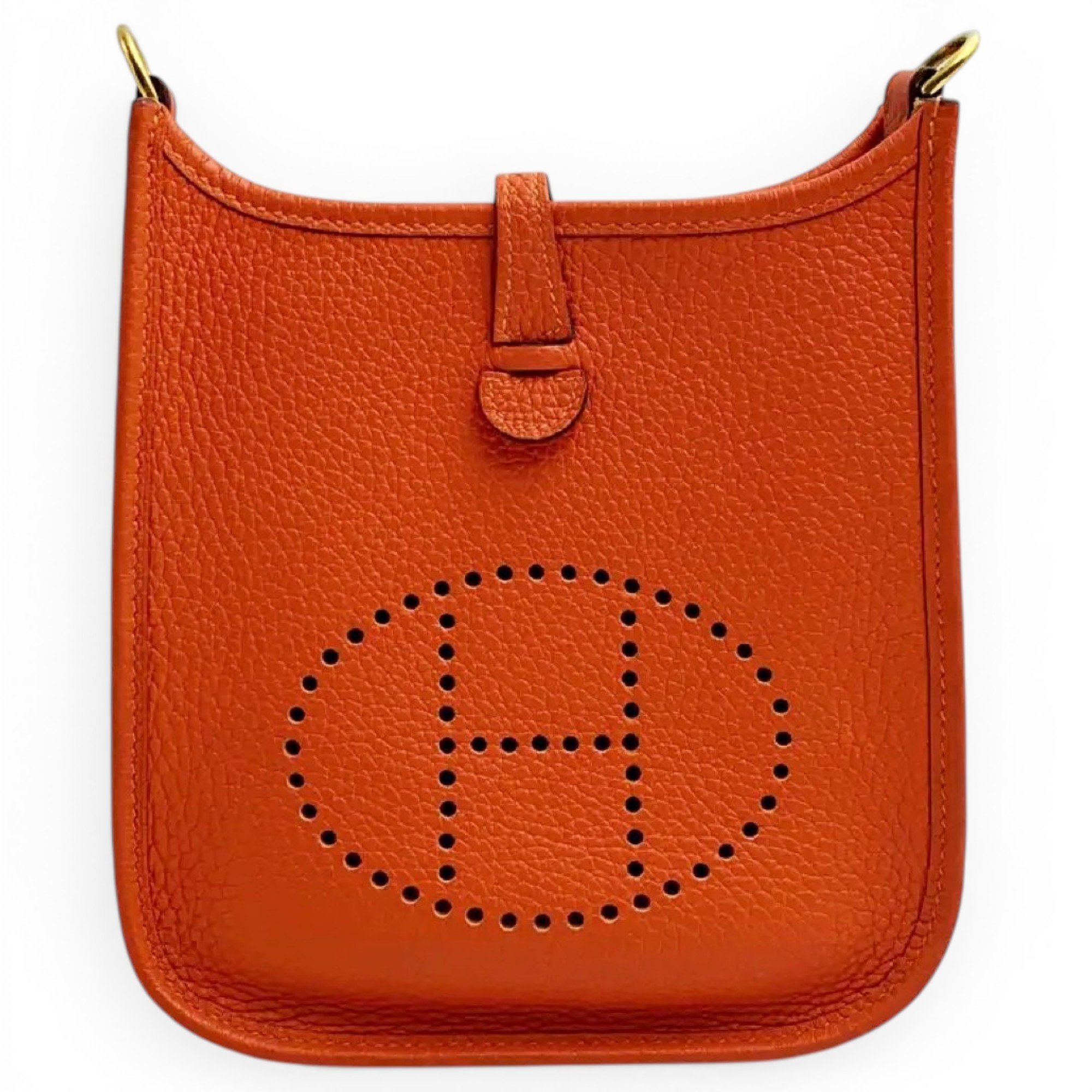 Evelyne leather handbag
