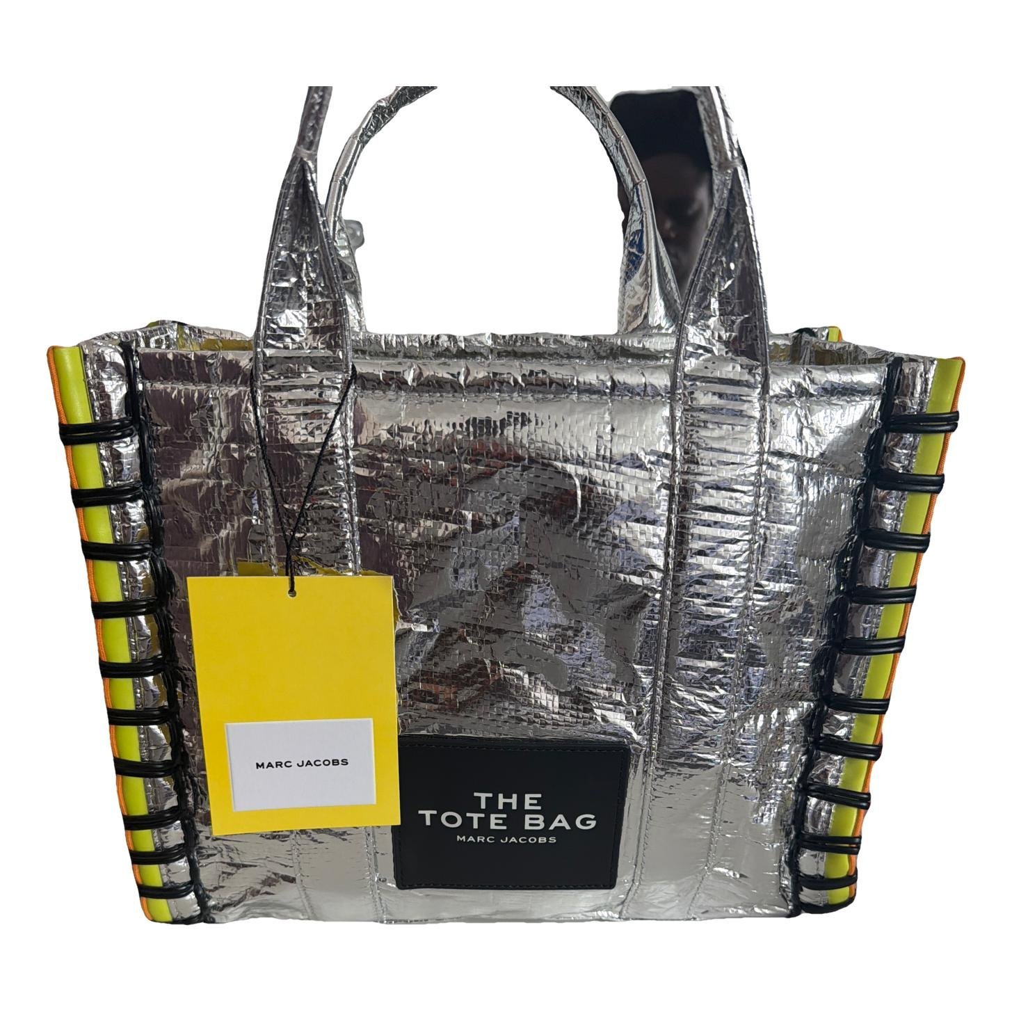 The Tag Tote vinyl handbag