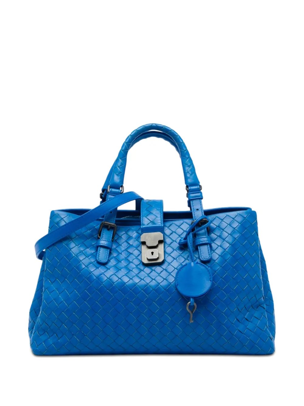 2012-2026 Small Nappa Intrecciato Roma satchel