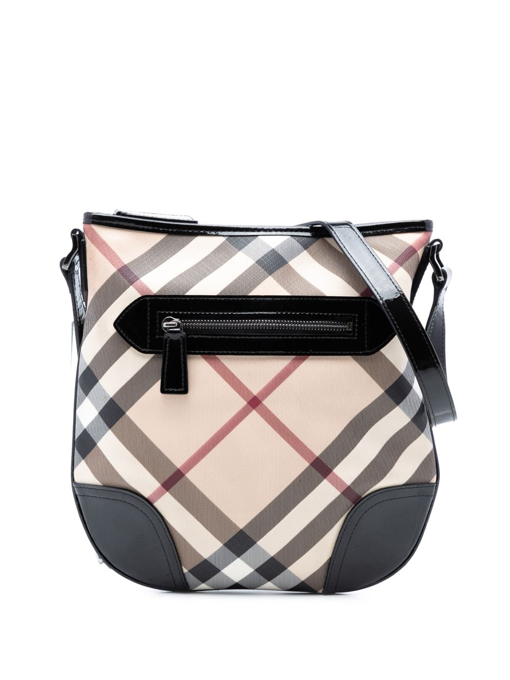 2000-2017 Supernova Check Coated Canvas Dryden crossbody bag