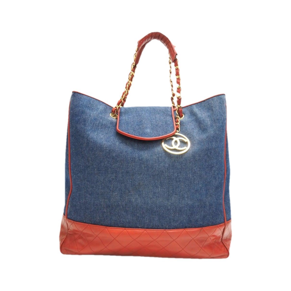 Vintage CC Chain tote