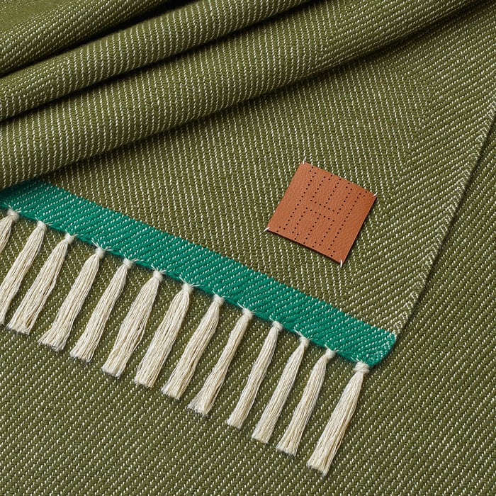 Algue H Tape Lino Blanket
