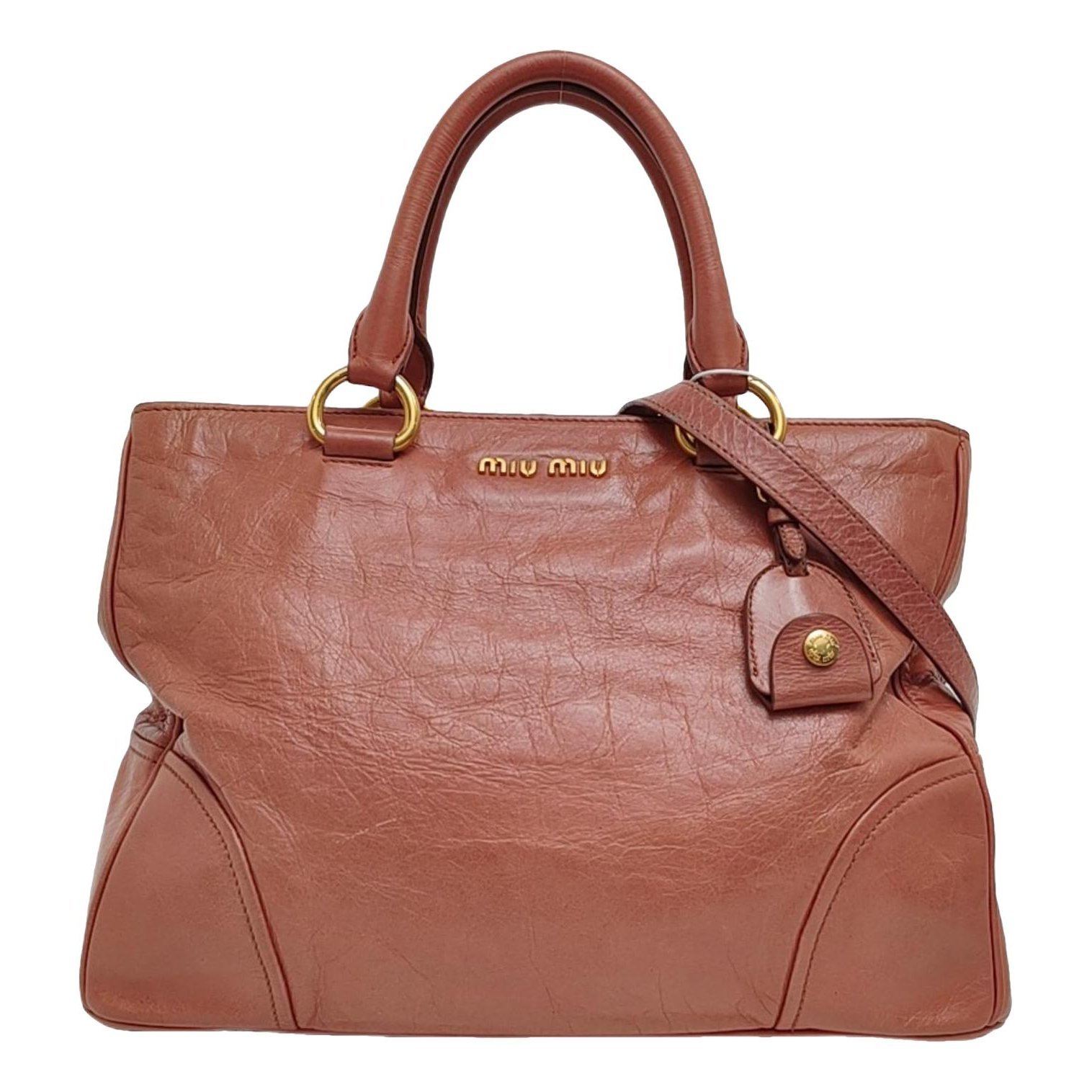 Leather crossbody bag