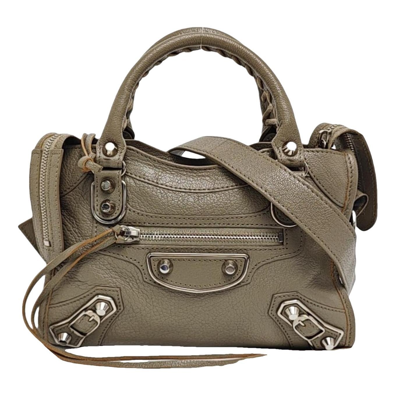 Leather handbag