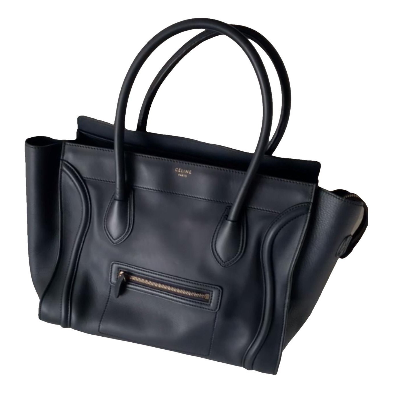 Luggage leather handbag