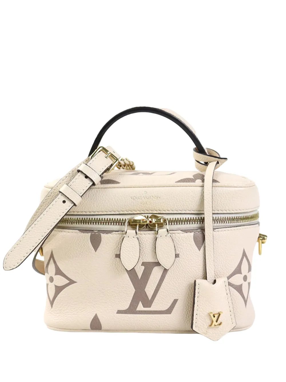 2021-2026 Bicolor Monogram Giant Empreinte Vanity PM satchel