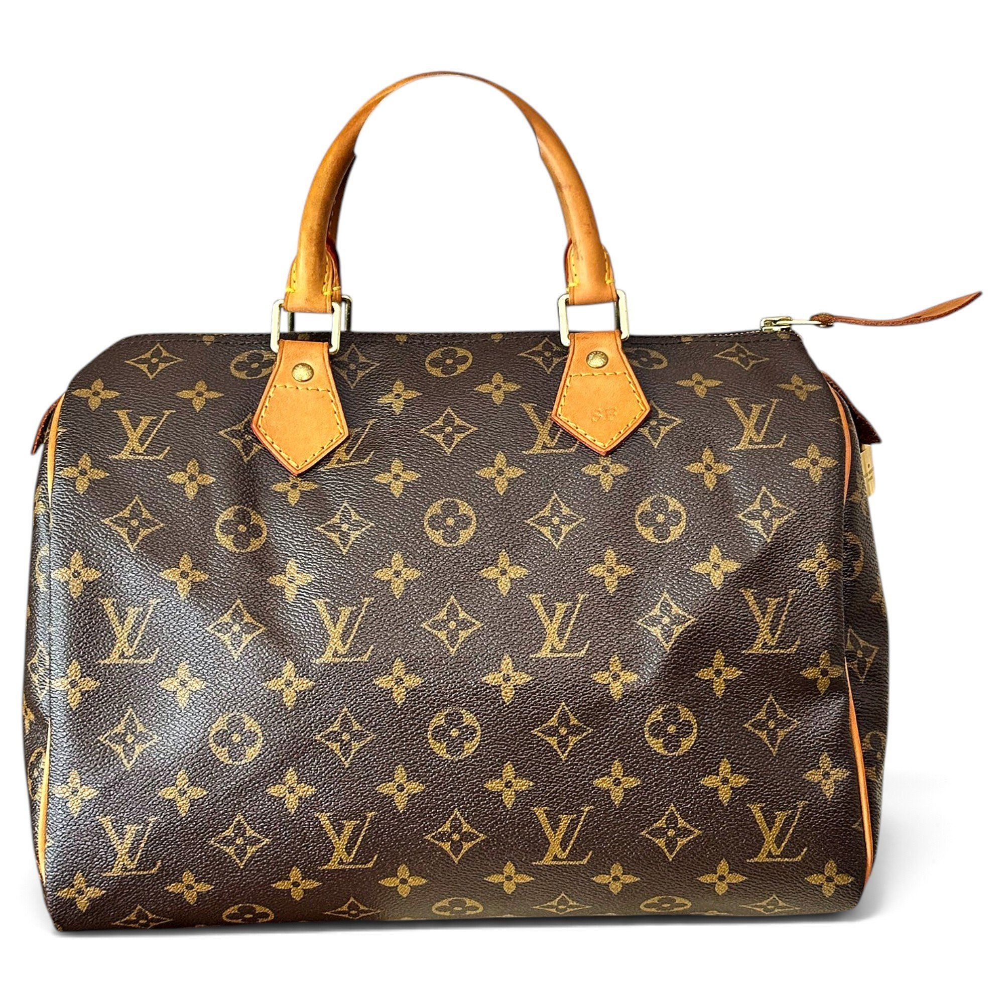 Louis Vuitton Speedy leather handbag