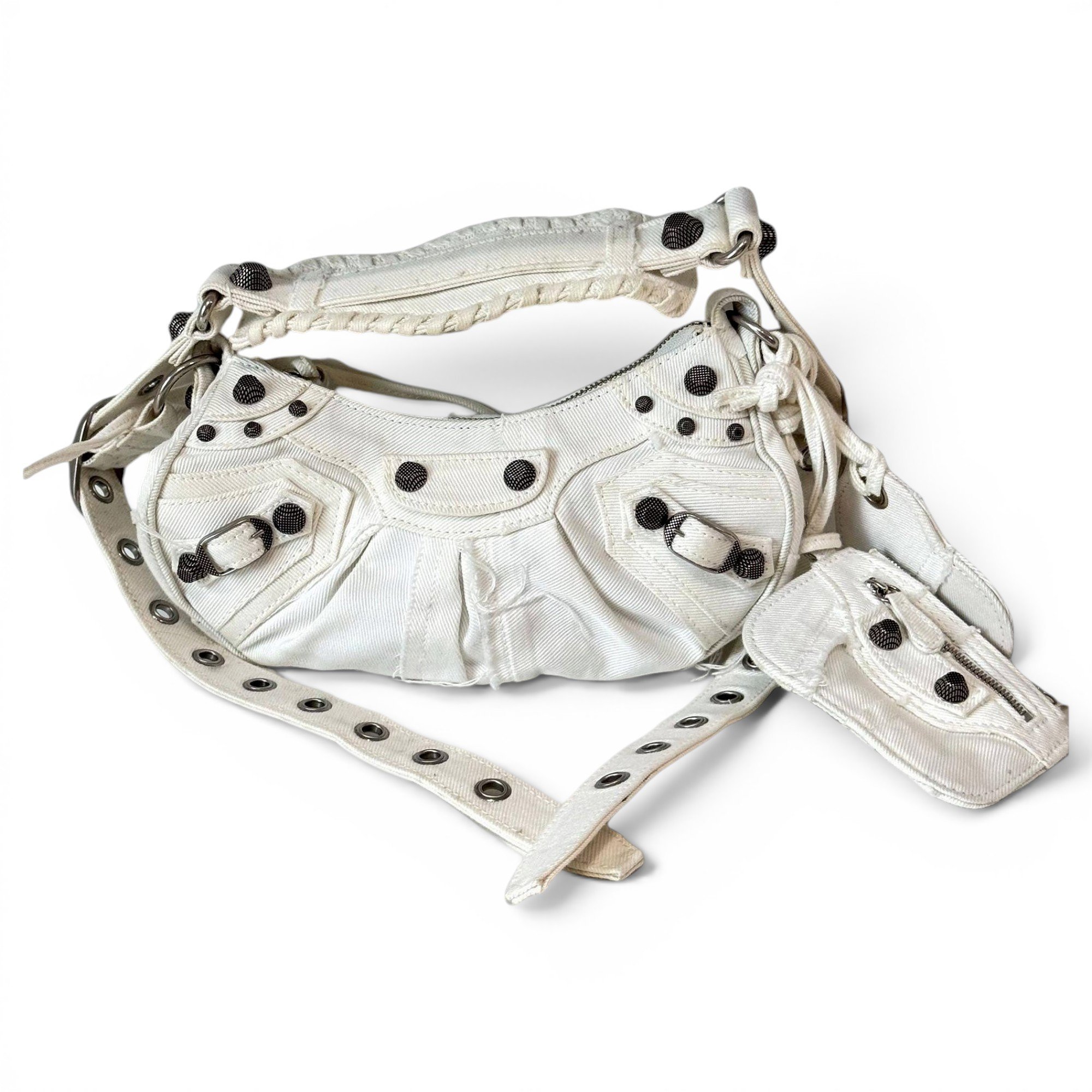 Le Cagole leather handbag