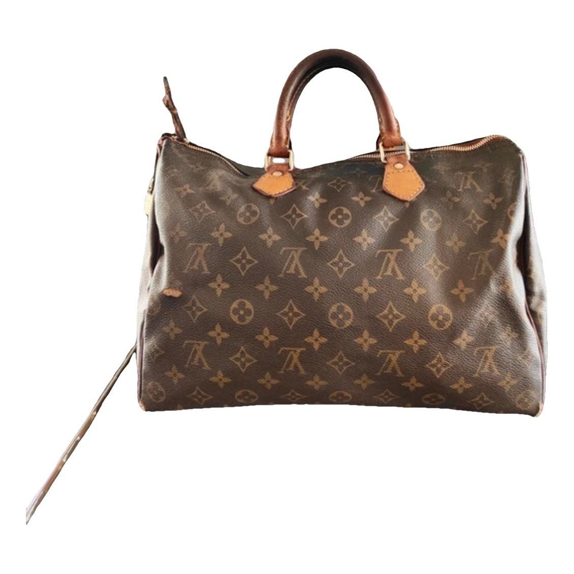 Speedy leather handbag