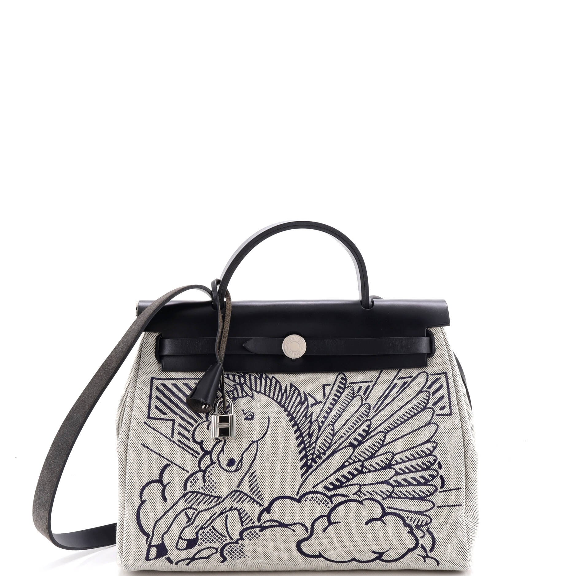 Herbag Zip Pegase Pop Toile and Leather 31