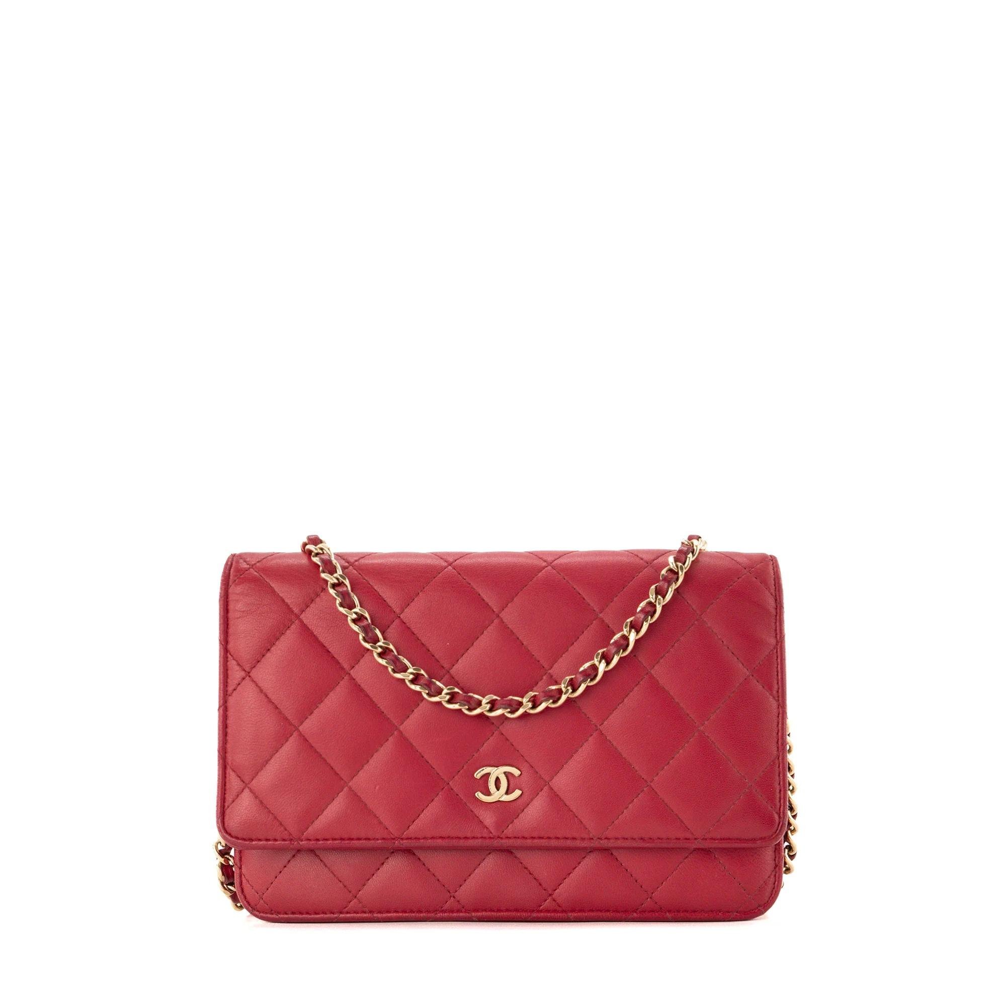 Wallet On Chain Timeless/Classique leather bag