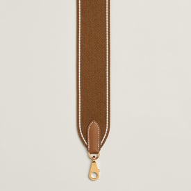 Sangle Wooly Sellier Bicolor Bag Strap