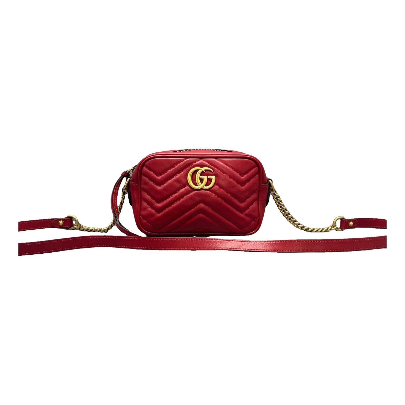 GG Marmont leather crossbody bag