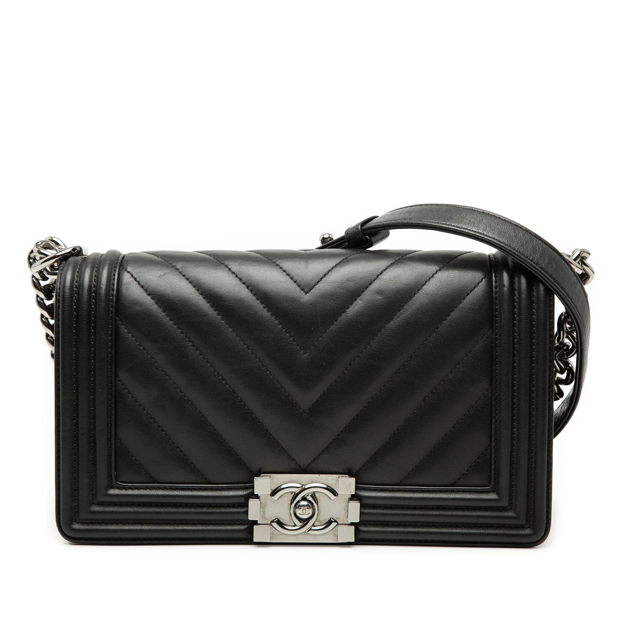 Boy leather crossbody bag