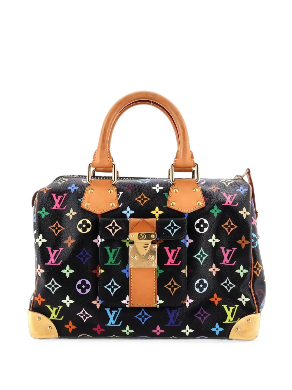 Speedy Handbag Monogram Multicolor 30 satchel