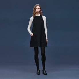 Short cashmere dress