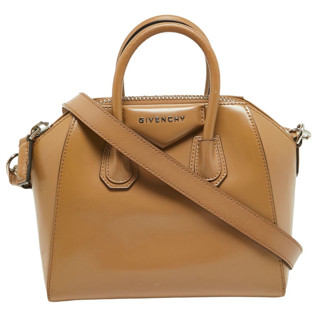 Antigona leather satchel