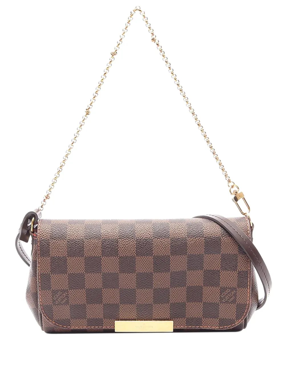 2015 Damier Ebene Favorite PM satchel