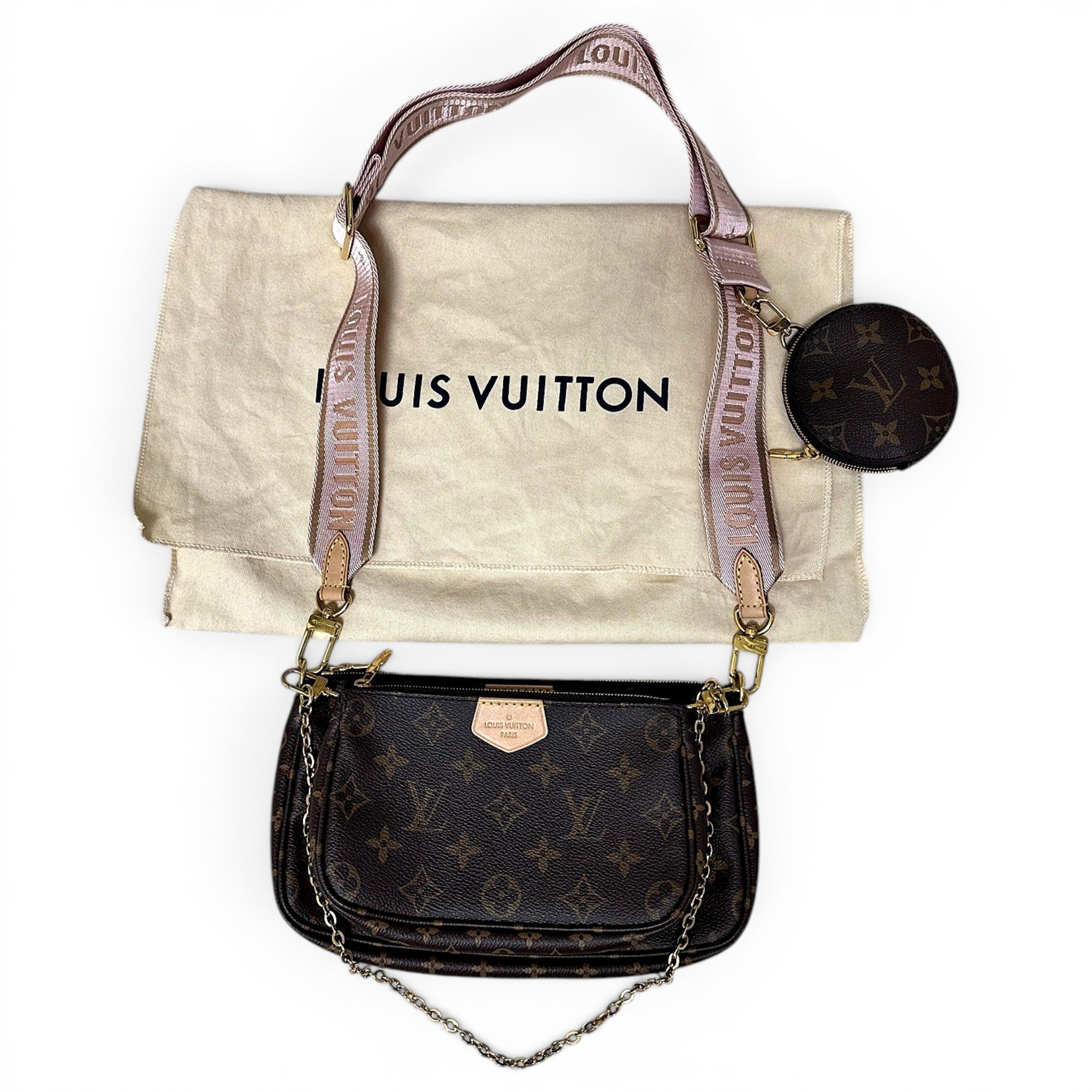 Multi Pochette Accessoires leather crossbody bag