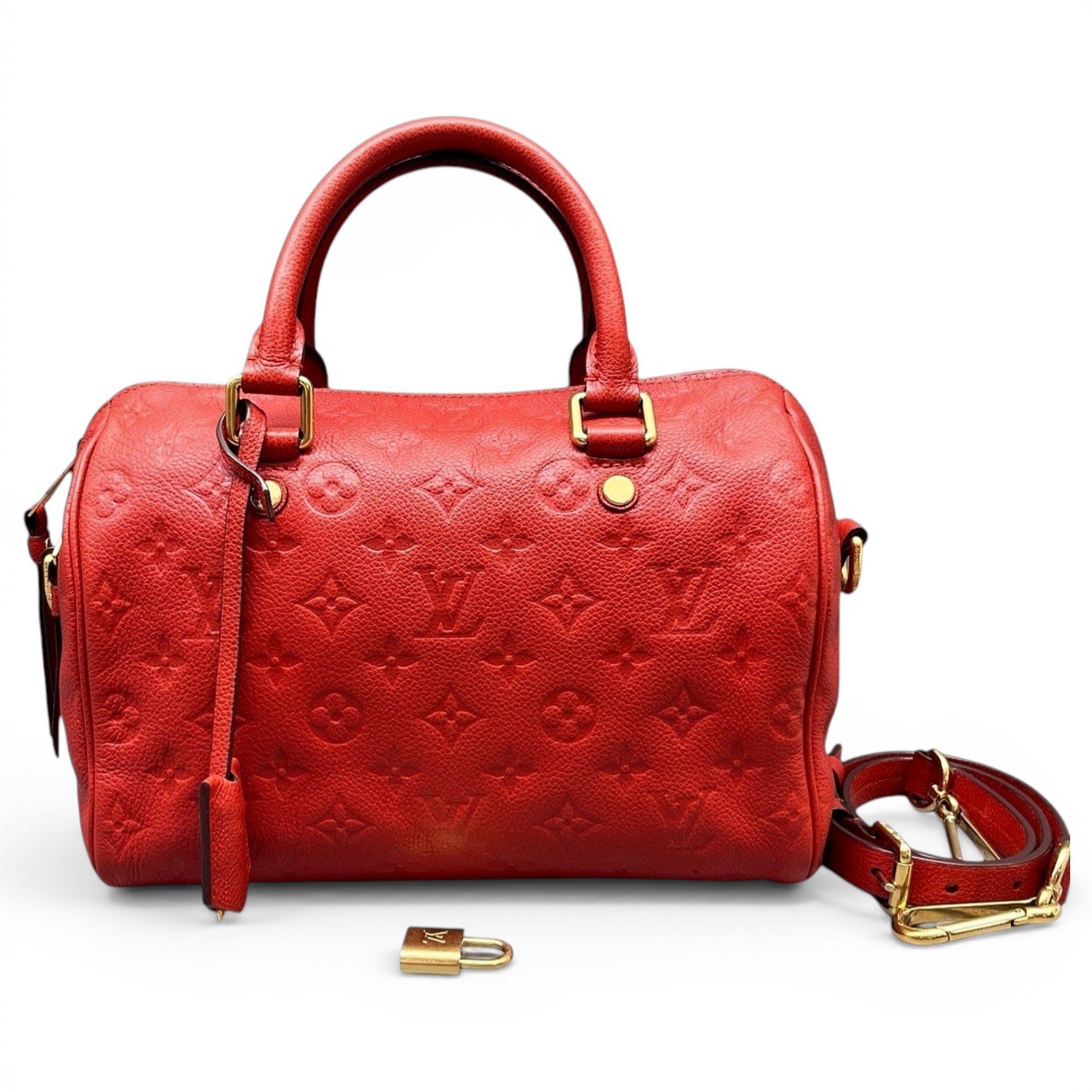 Speedy Bandoulière leather handbag