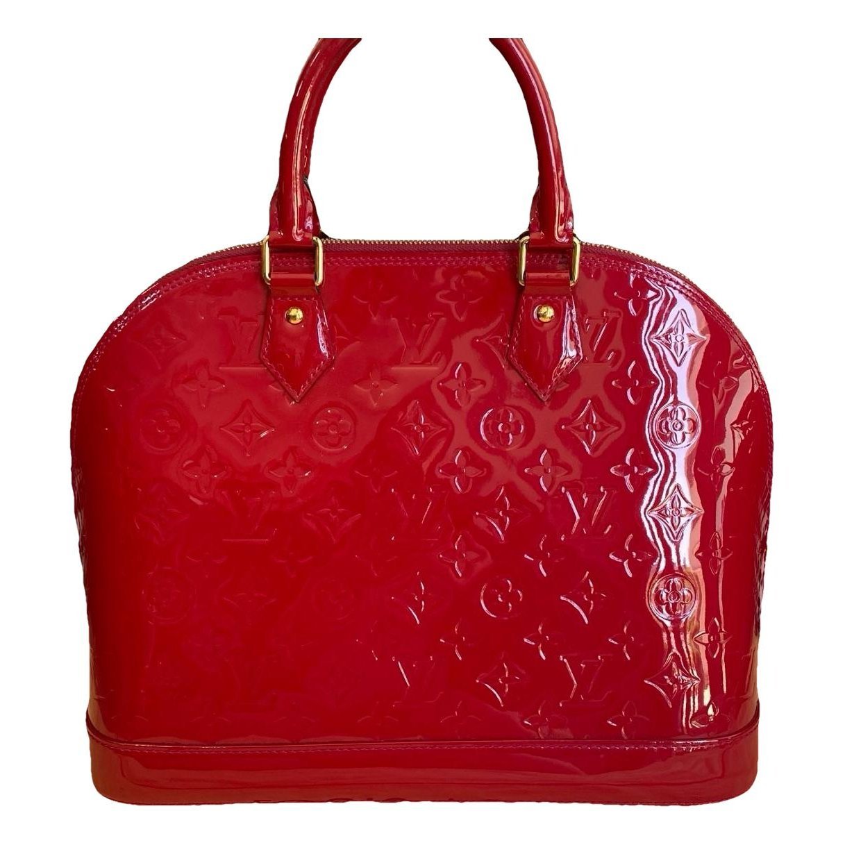 Alma patent leather handbag