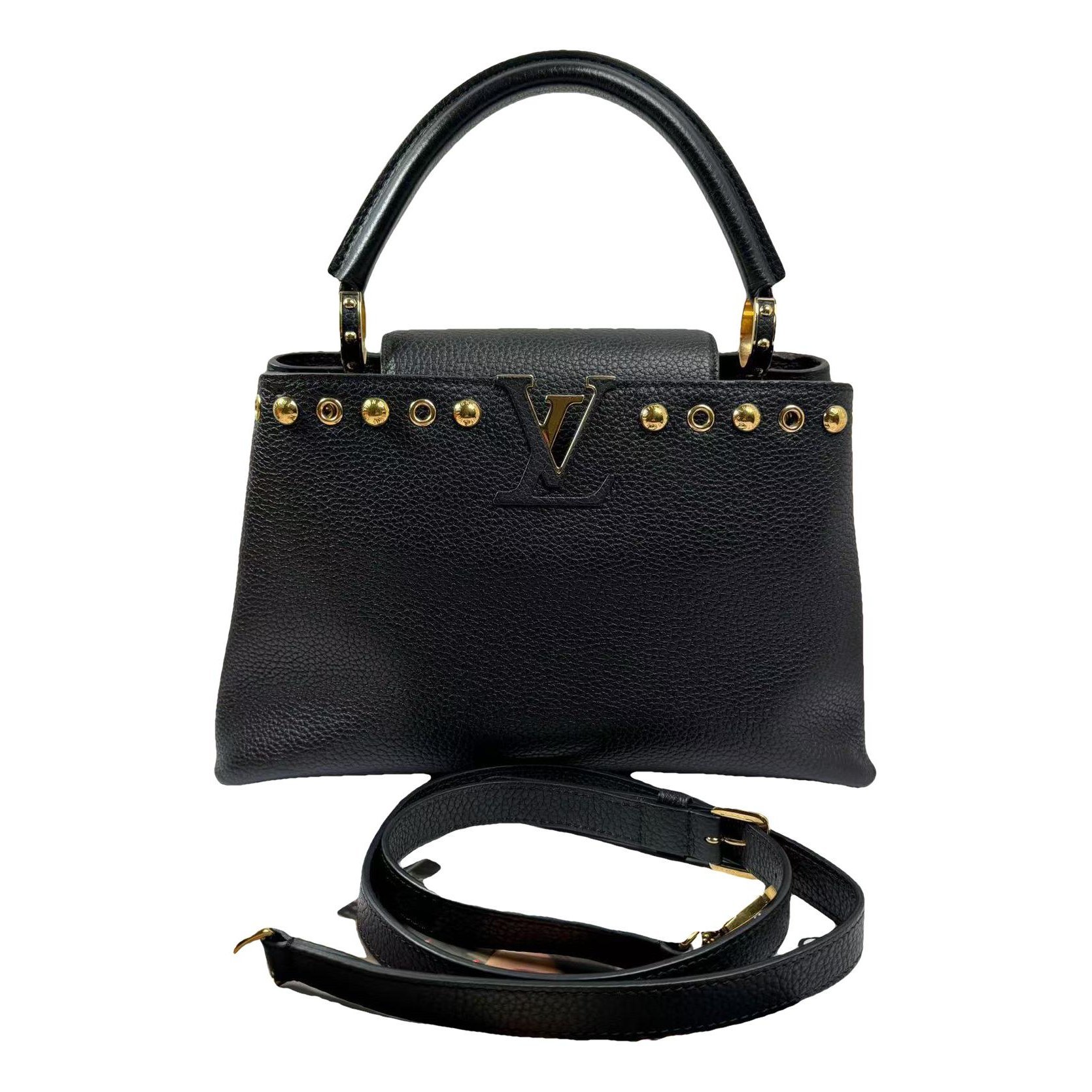 Capucines leather handbag
