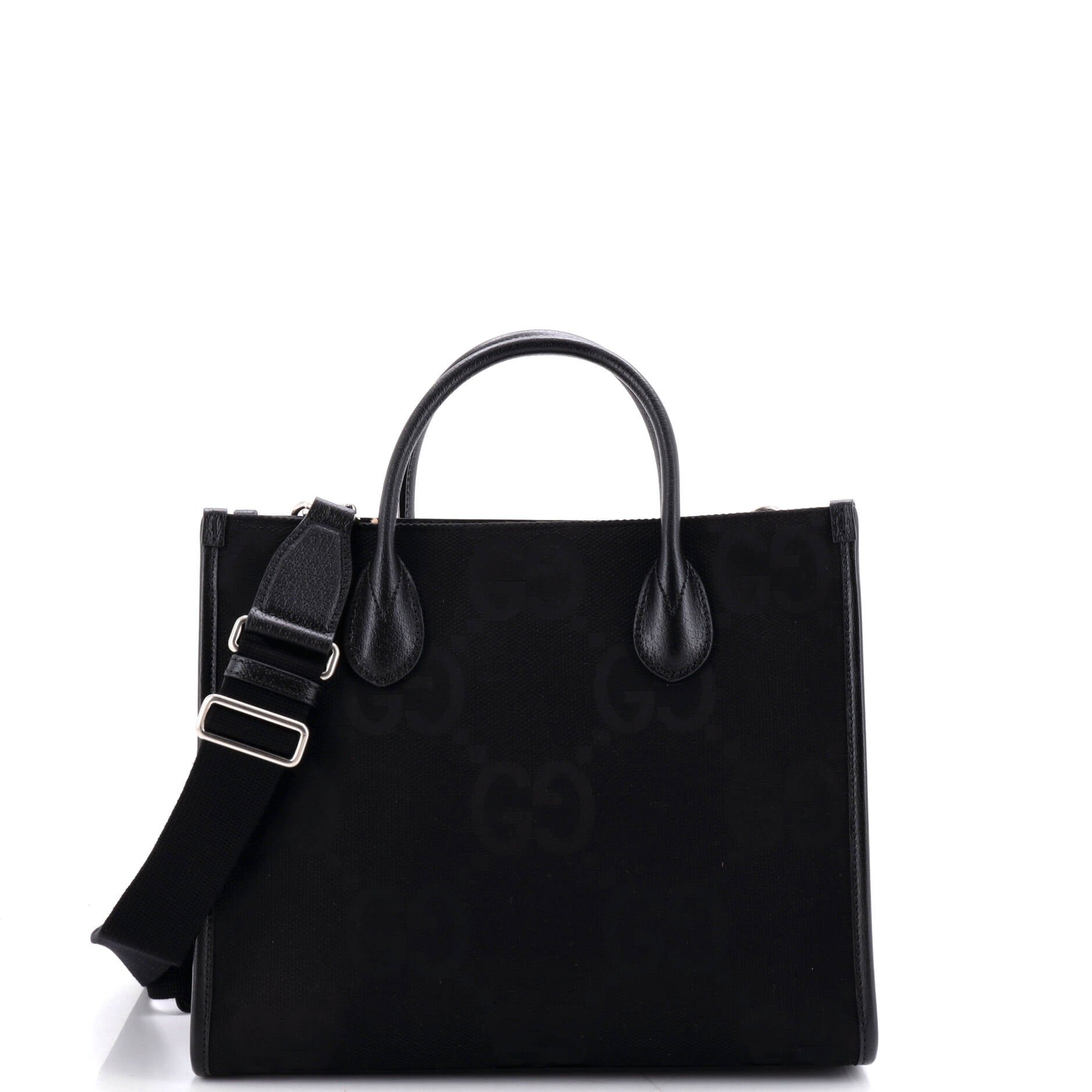 Convertible Tote Jumbo GG Canvas Small