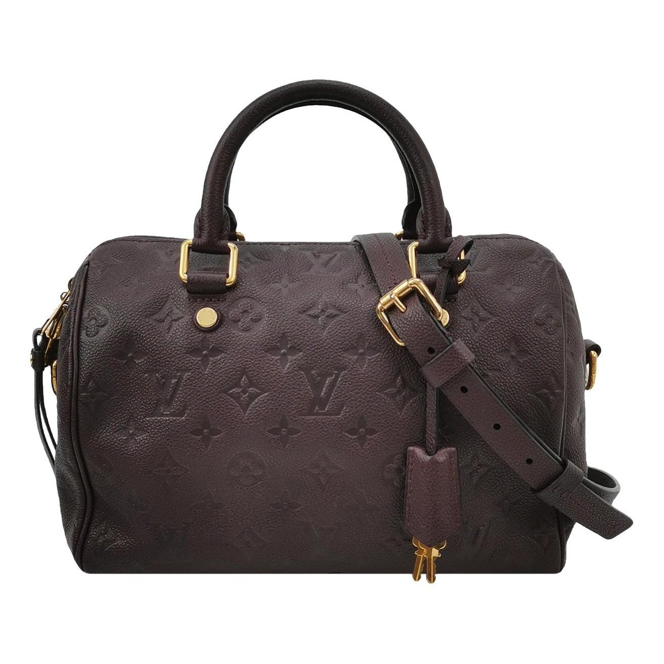 Nano Speedy / Mini HL leather handbag
