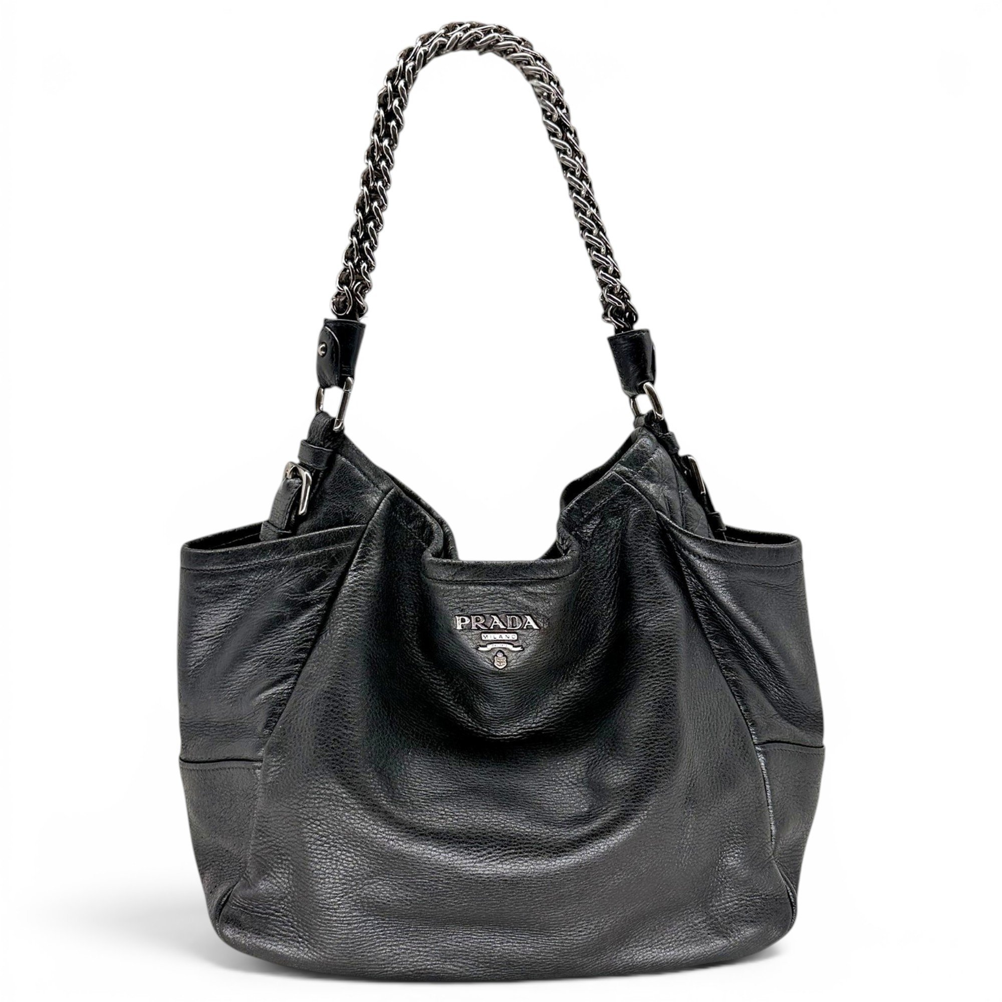 Leather handbag