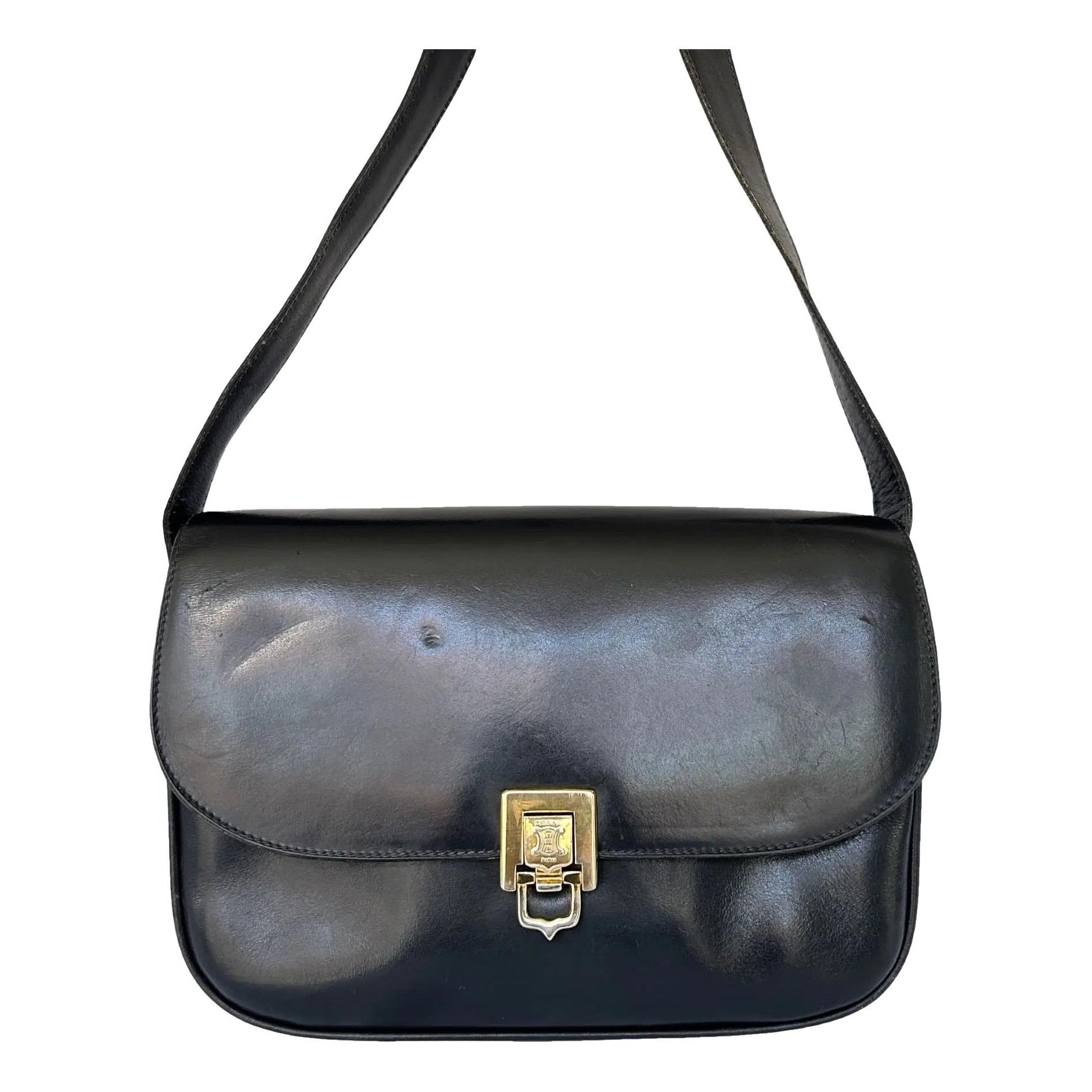 Leather crossbody bag