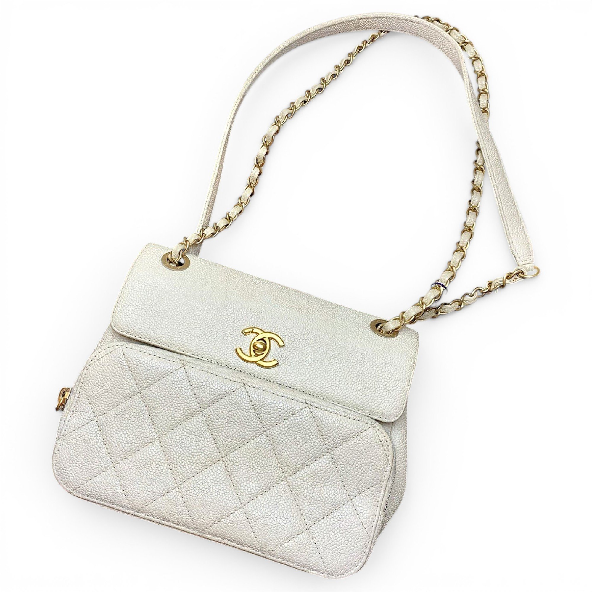 Leather handbag