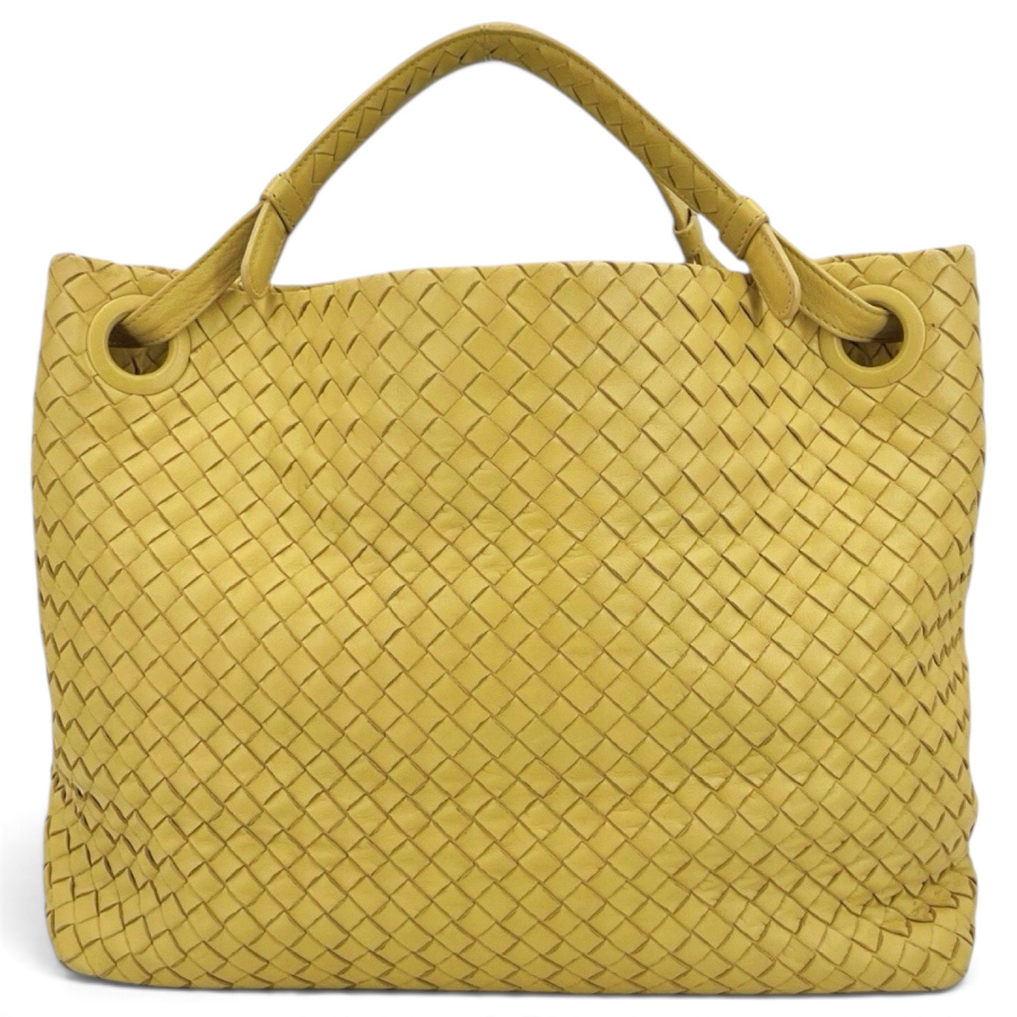 Leather tote