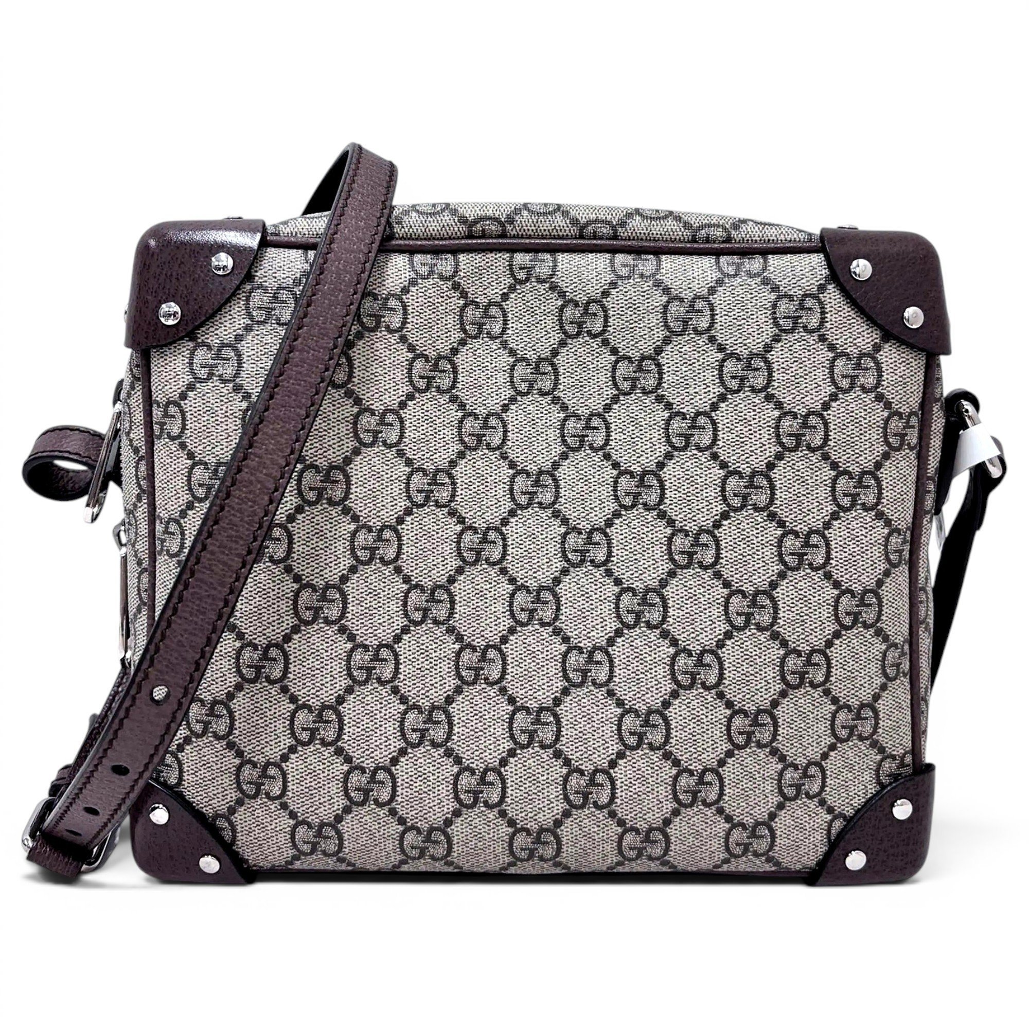 Leather crossbody bag
