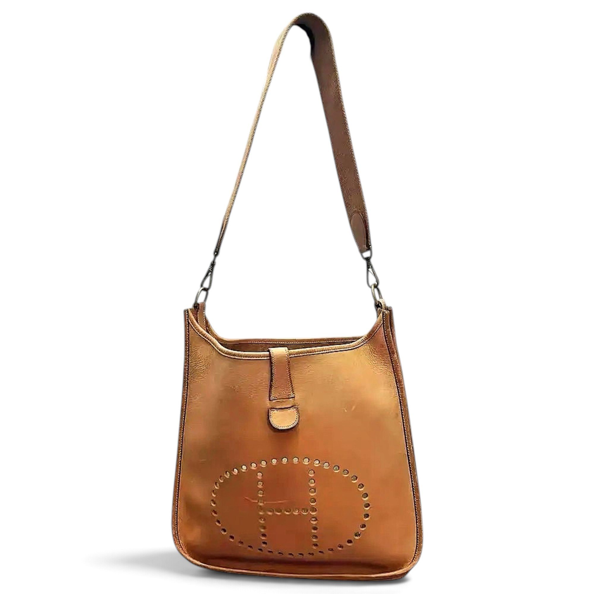 Evelyne leather crossbody bag