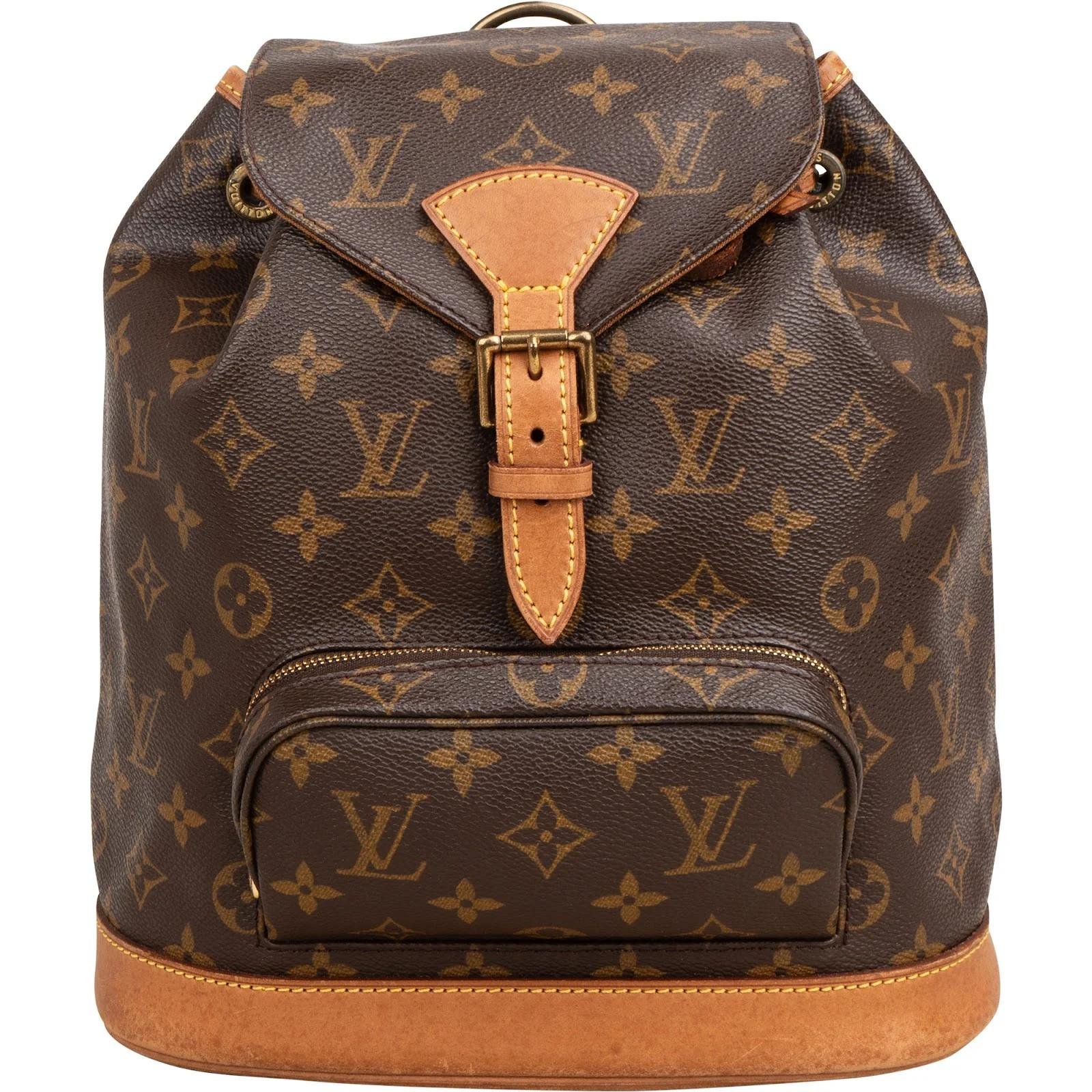 Montsouris leather backpack
