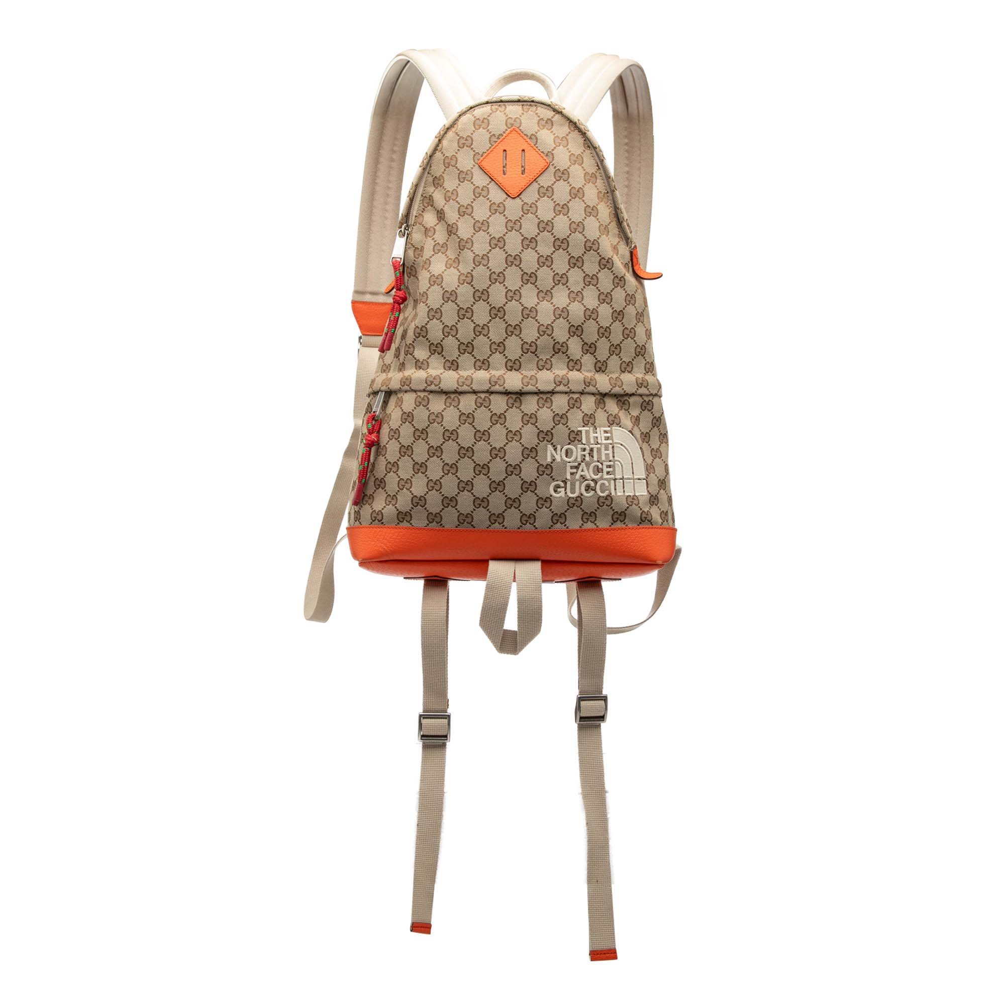 Leather backpack