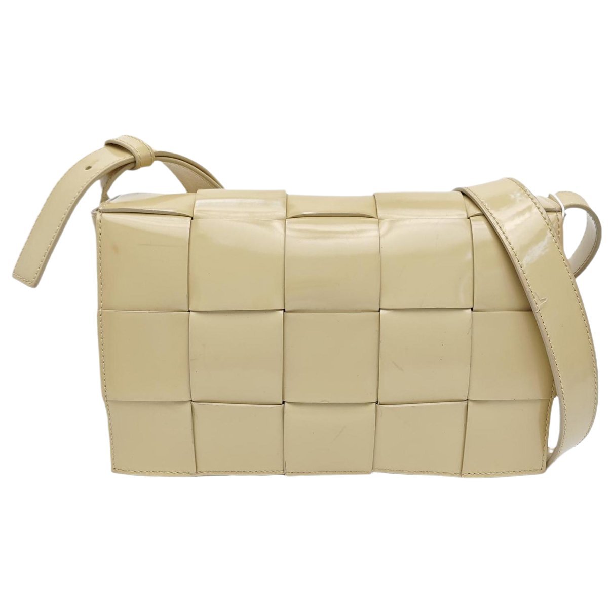 Brick Cassette leather handbag