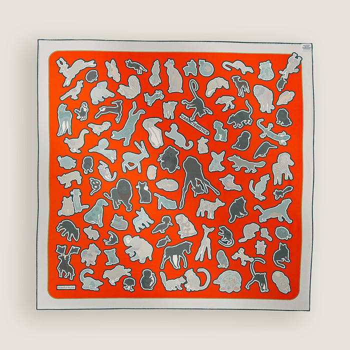 Caracteristick Double Face Scarf 90