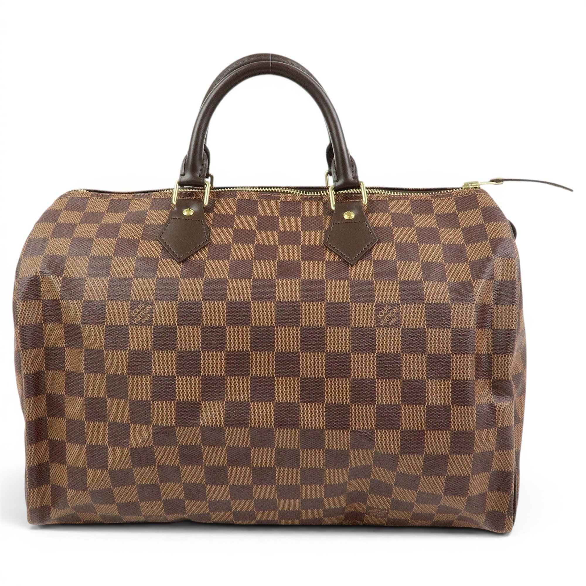 Speedy leather handbag