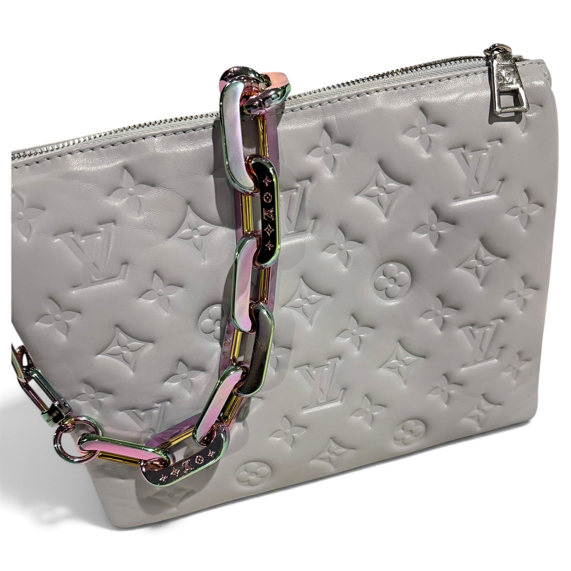 Coussin exotic leathers handbag