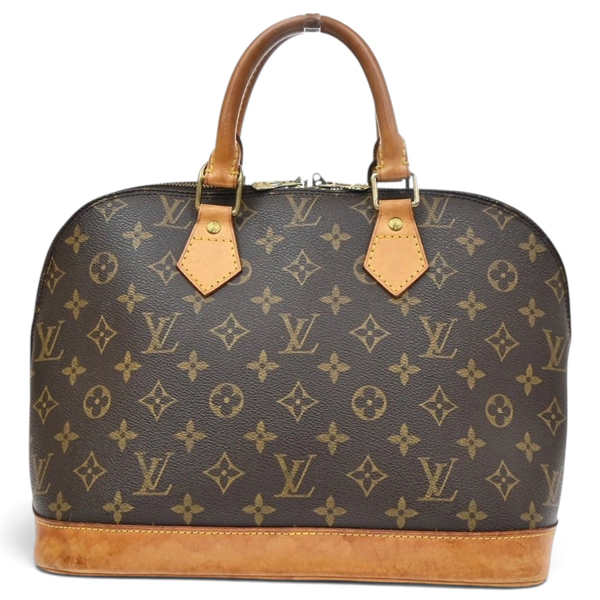 Alma leather handbag