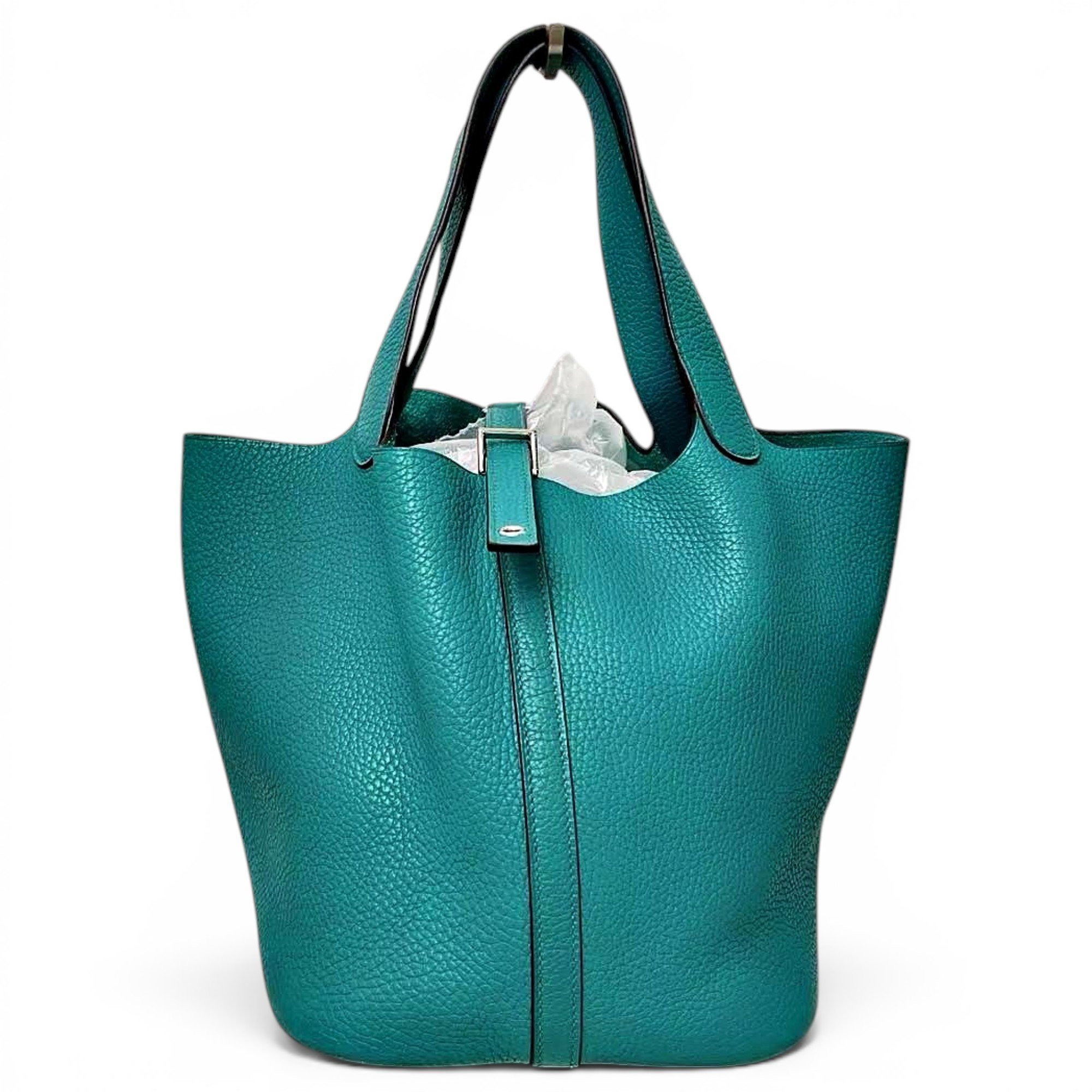 Picotin leather handbag