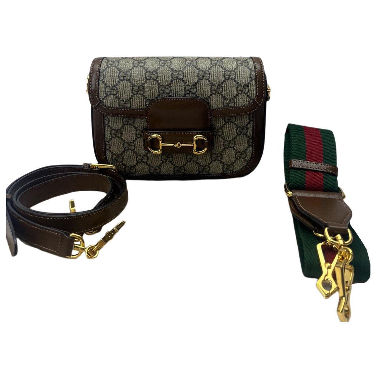 Horsebit 1955 Flap cloth handbag