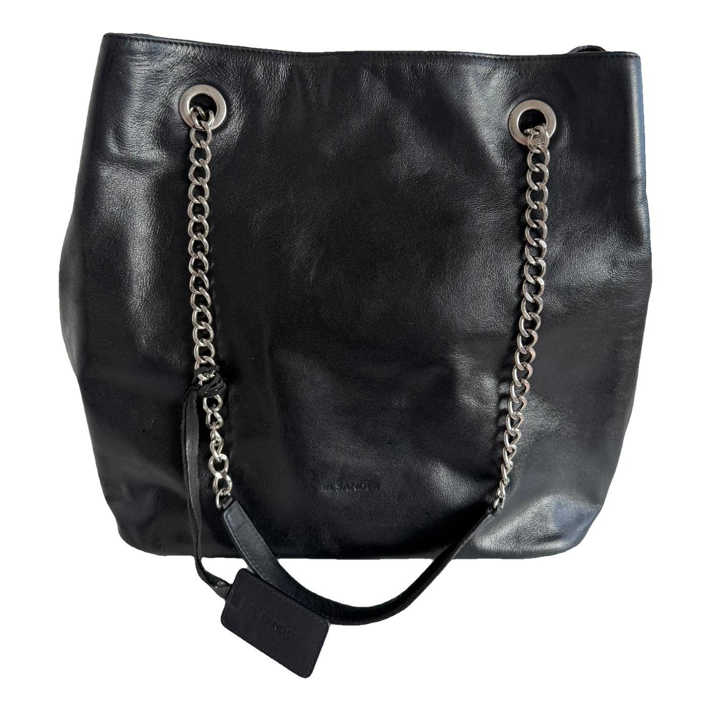 Leather tote