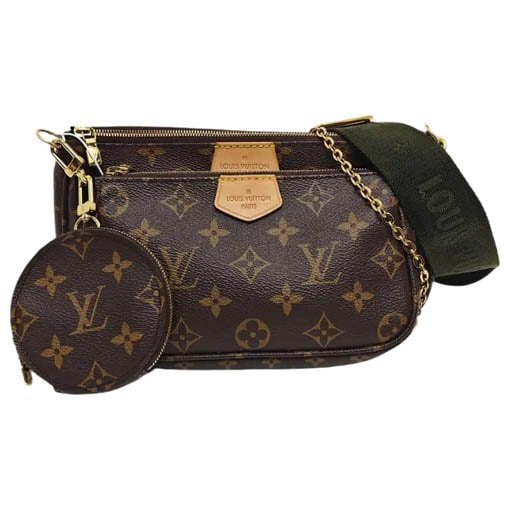 Maxi Multi Pochette Accessoires leather crossbody bag