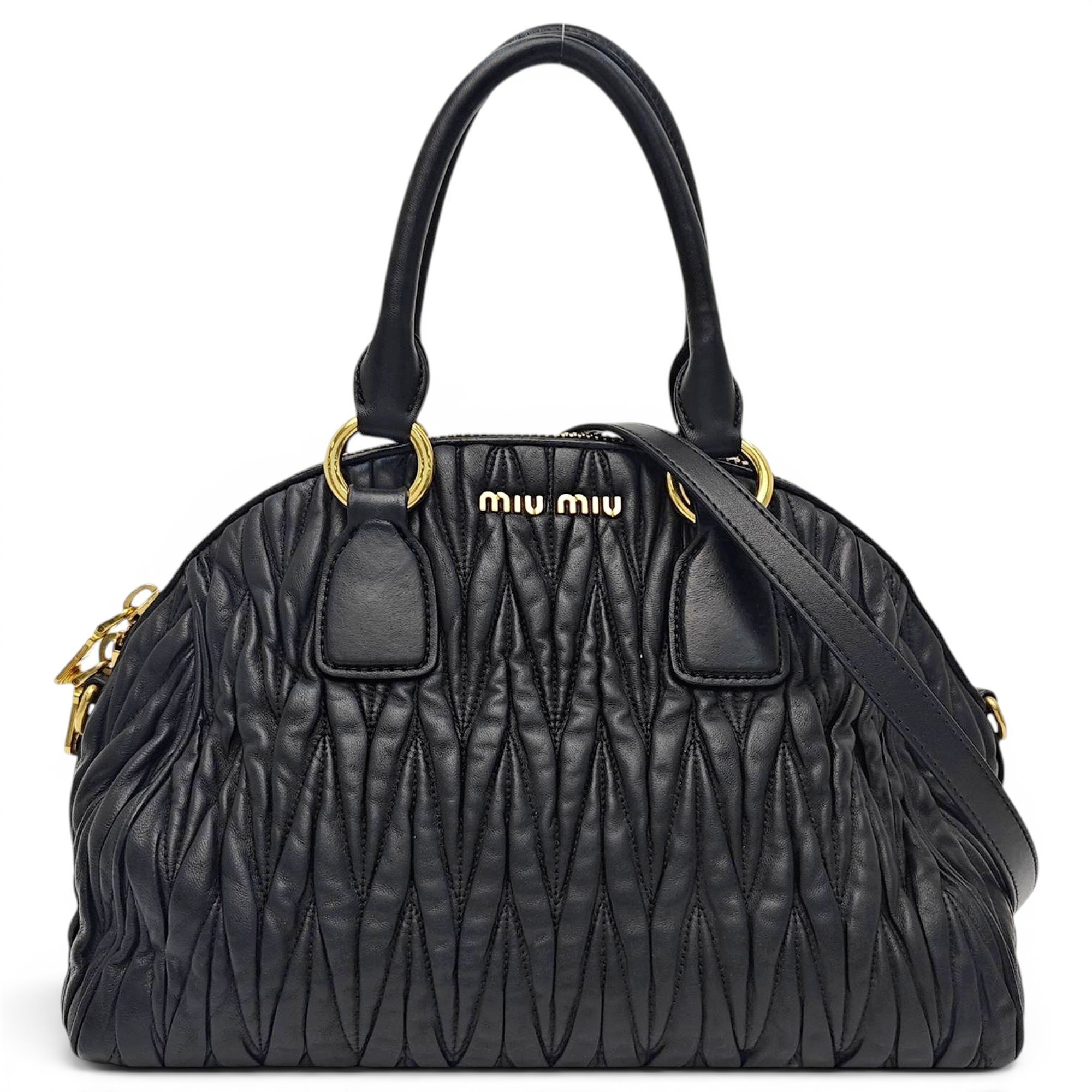 Caprice leather crossbody bag