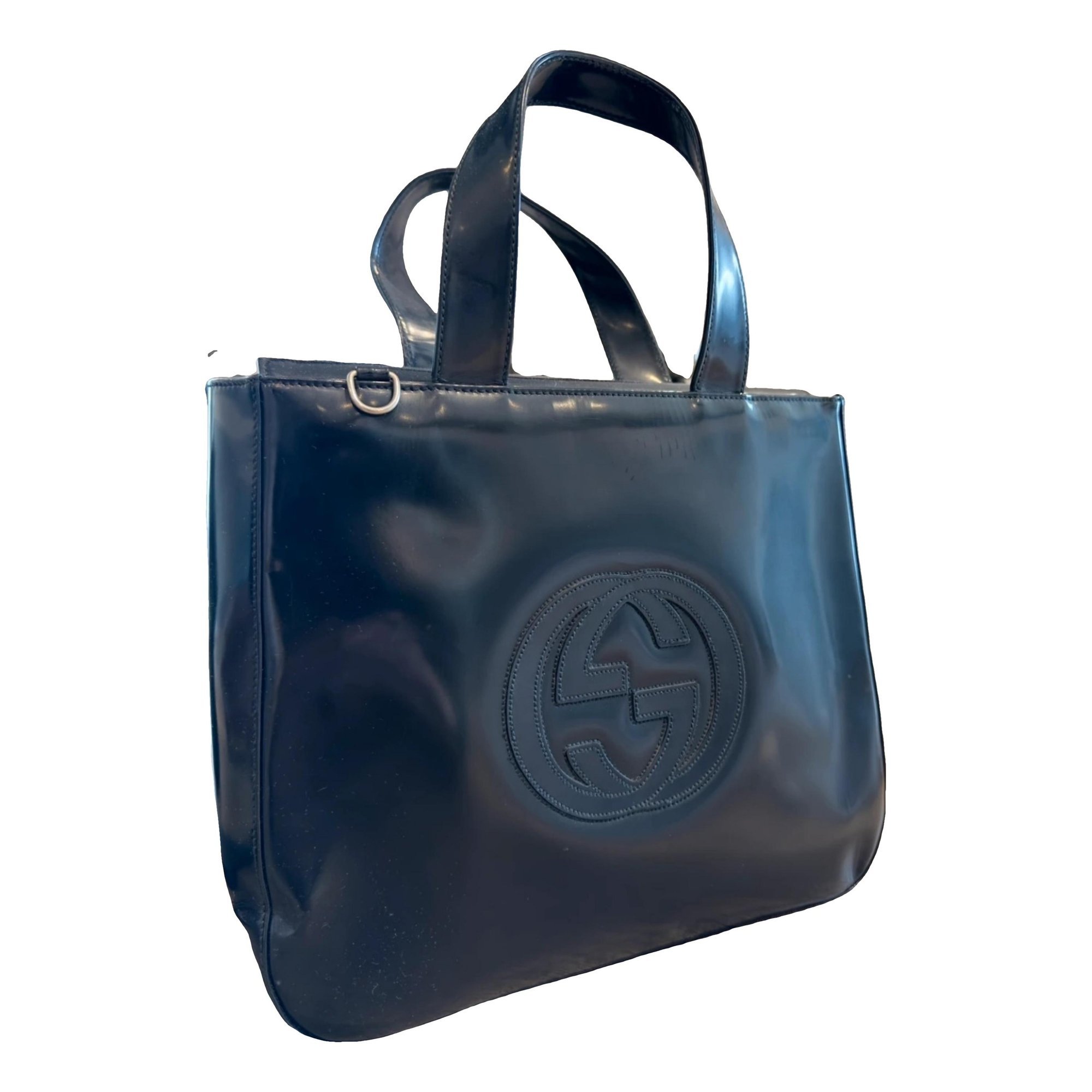 Soho Top Handle patent leather handbag