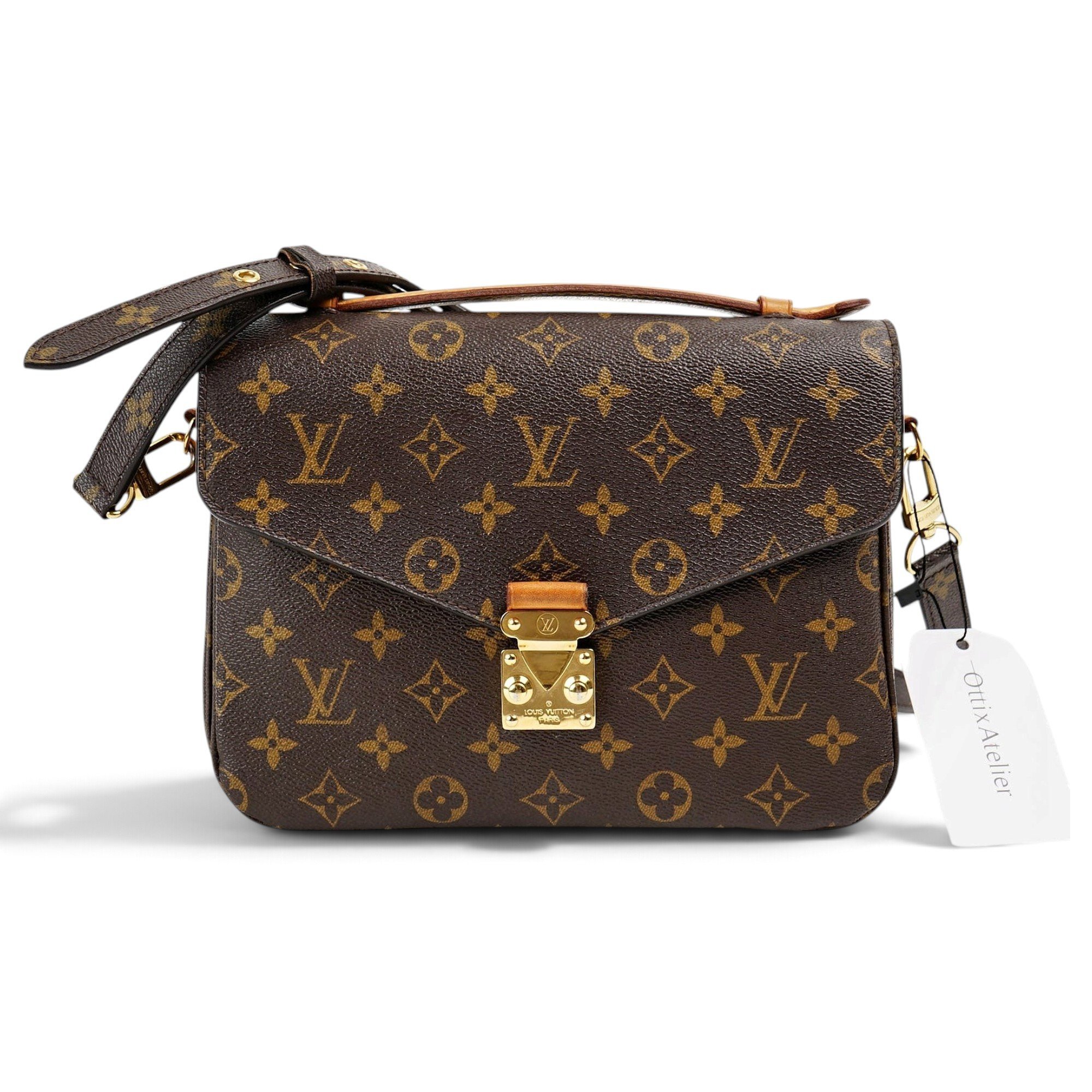 Metis leather crossbody bag